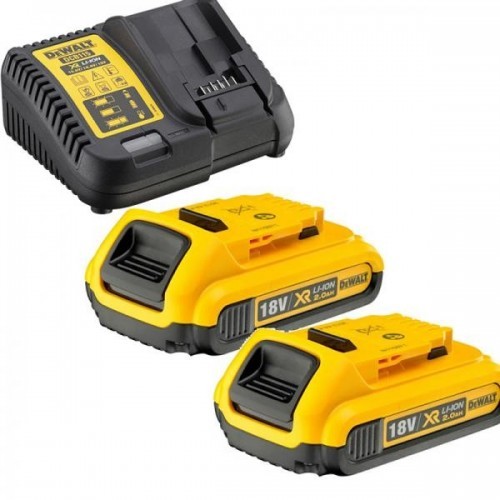 Batterie DeWALT DCB183; 18 V; 2,0 Ah; 2 pcs + chargeur DCB115