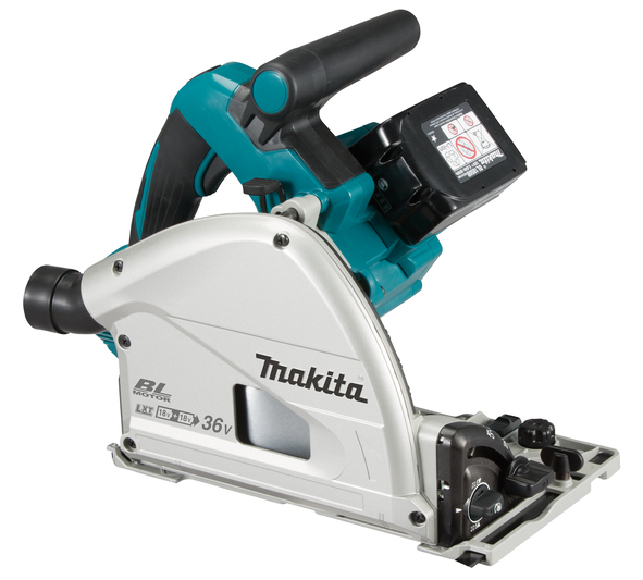 Scie circulaire sans fil Makita DSP601ZJU; Bluetooth®; 2x18 V (sans batterie et chargeur)