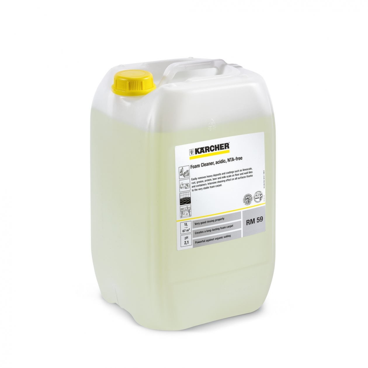Nettoyant acide Karcher RM 59 ASF; 20 l