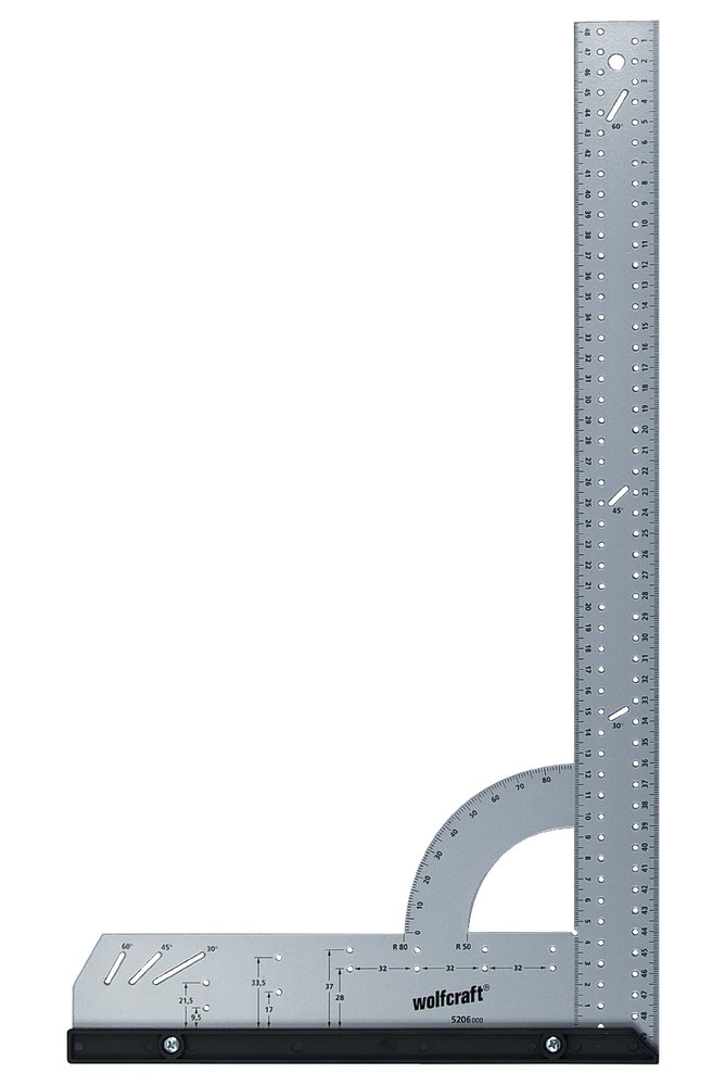Équerre d'ingénieur Wolfcraft 5206000; 300x500 mm