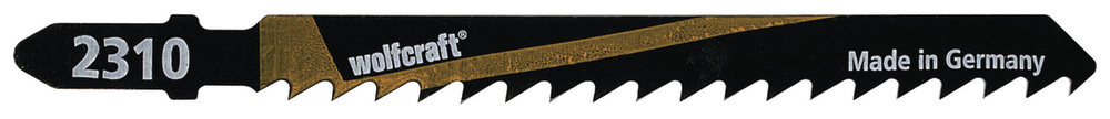 Lames pour scie sauteuse Wolfcraft 2310000; 2 unités