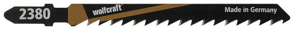 Lames pour scie sauteuse Wolfcraft 2380000; 2 unités