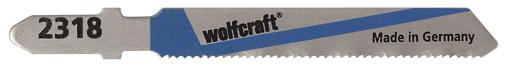 Lames pour scie sauteuse Wolfcraft 2318000; 2 unités