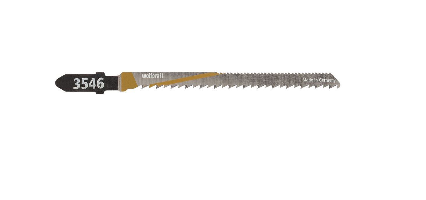 Lames pour scie sauteuse Wolfcraft 3546000; 2 unités