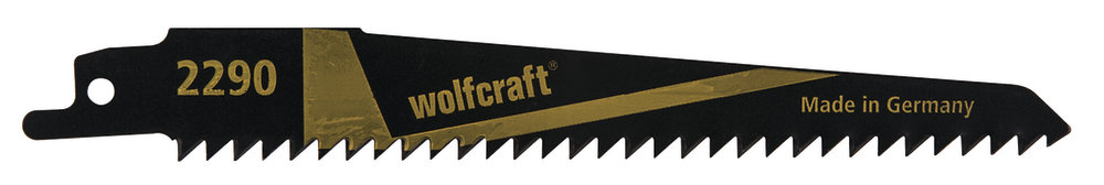 Lames scie sabre Wolfcraft 2290000; 2 unités