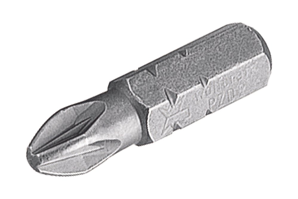 Peu de tournevis Wolfcraft 1334000; PZ2; 25 mm; 3 unités
