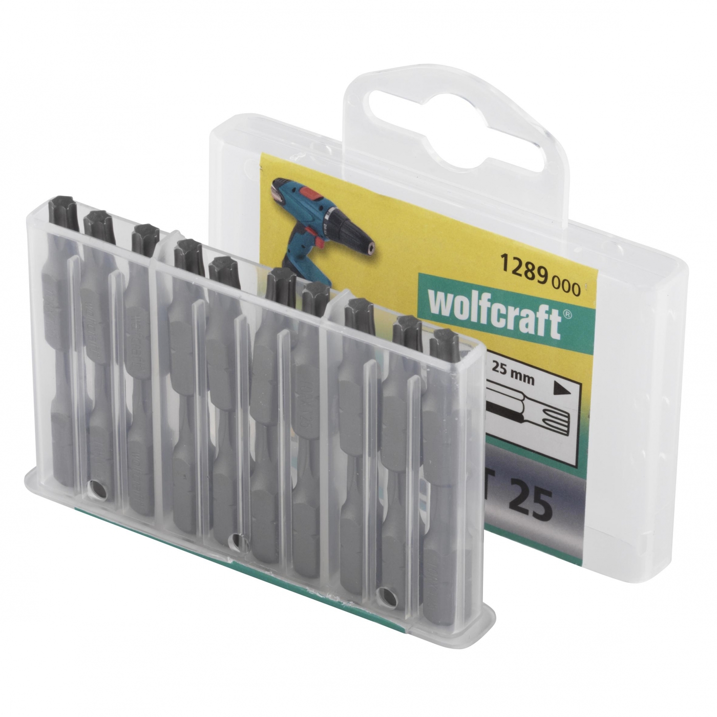 Peu de tournevis Wolfcraft 1289000; TX25; 25 mm; 1 unités