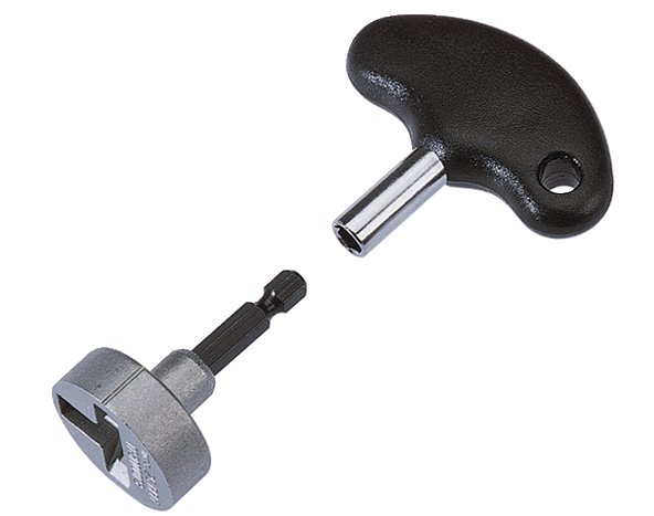 Poignée pour tournevis Wolfcraft 2419000; 1/4''; 104 mm