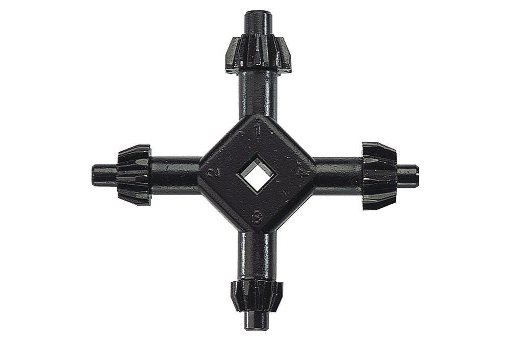Clé de rechange pour mandrin Wolfcraft 2635000; 4/5,5/6/7 mm