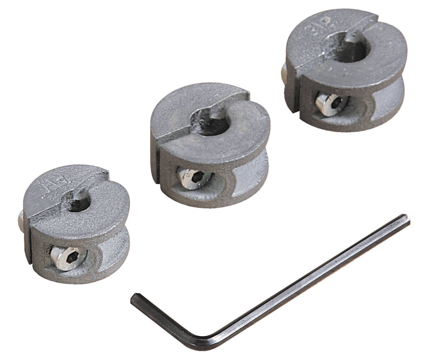 Ensemble de butée de profondeur Wolfcraft 2755000; 6/8/10 mm