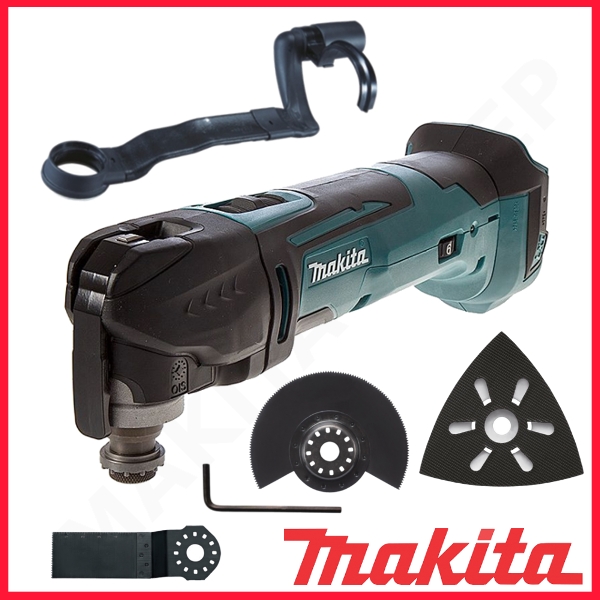 Outil Multi-fonction Makita DTM51ZX1; 18 V (sans batterie et chargeur) + Accessoires