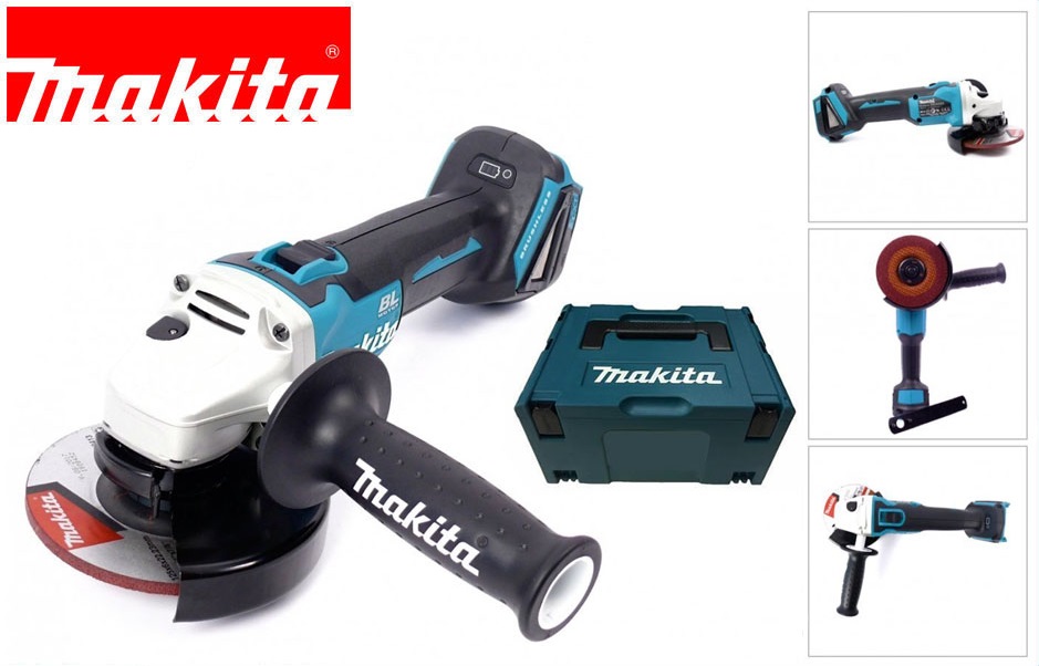 Meuleuse d'angle Makita DGA506ZJ; 18 V (sans batterie et chargeur)