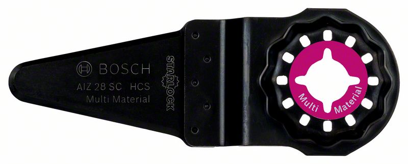 Coupe-gorge universel Bosch AIZ 28 SC HCS; 28x50 mm; 5 unités