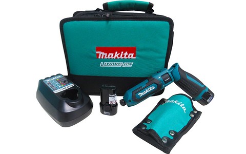 Pilote d'impact Makita TD022DSE; 7,2 V; 2x1,5 Ah accu.