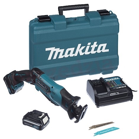Scie sauteuse Makita JR103DSAE; 10,8 V; 2x2,0 Ah accu.