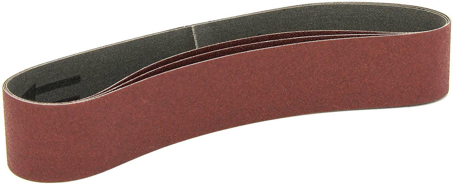 Ceinture de ponçage pour ponceuse à bande DeWalt DT3343-QZ; 40x577 mm; K100; 3 unités