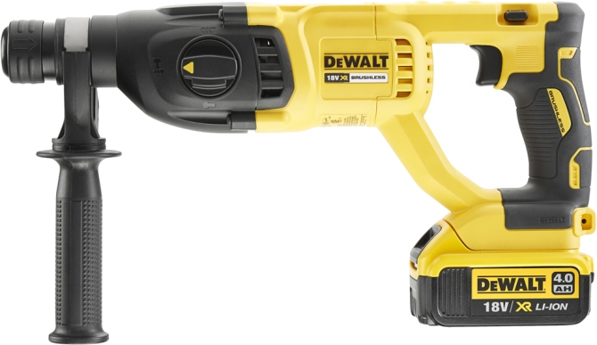 Marteau perforateur DeWalt DCH133M1-QW; 2,6 J; SDS-plus; 18 V; 1x4,0 Ah accu.