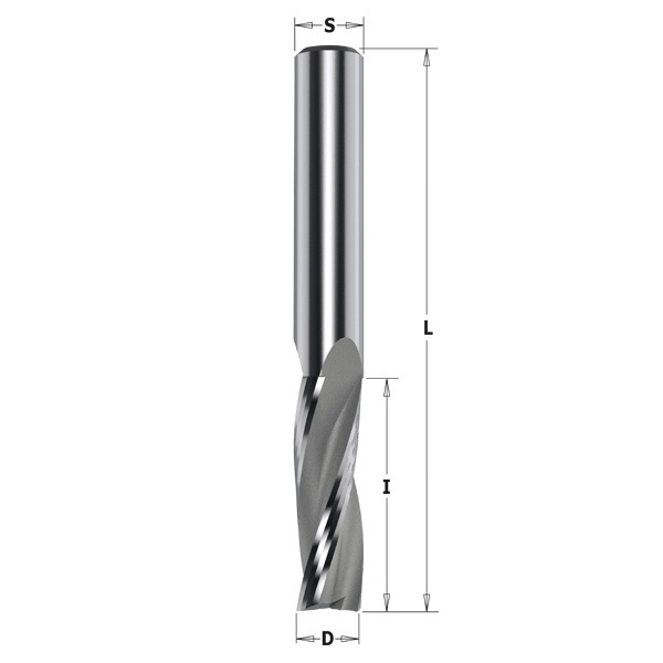 Fraise pour routeur CNC CMT 193.202.11; D=20X102X165 RH (right hand)