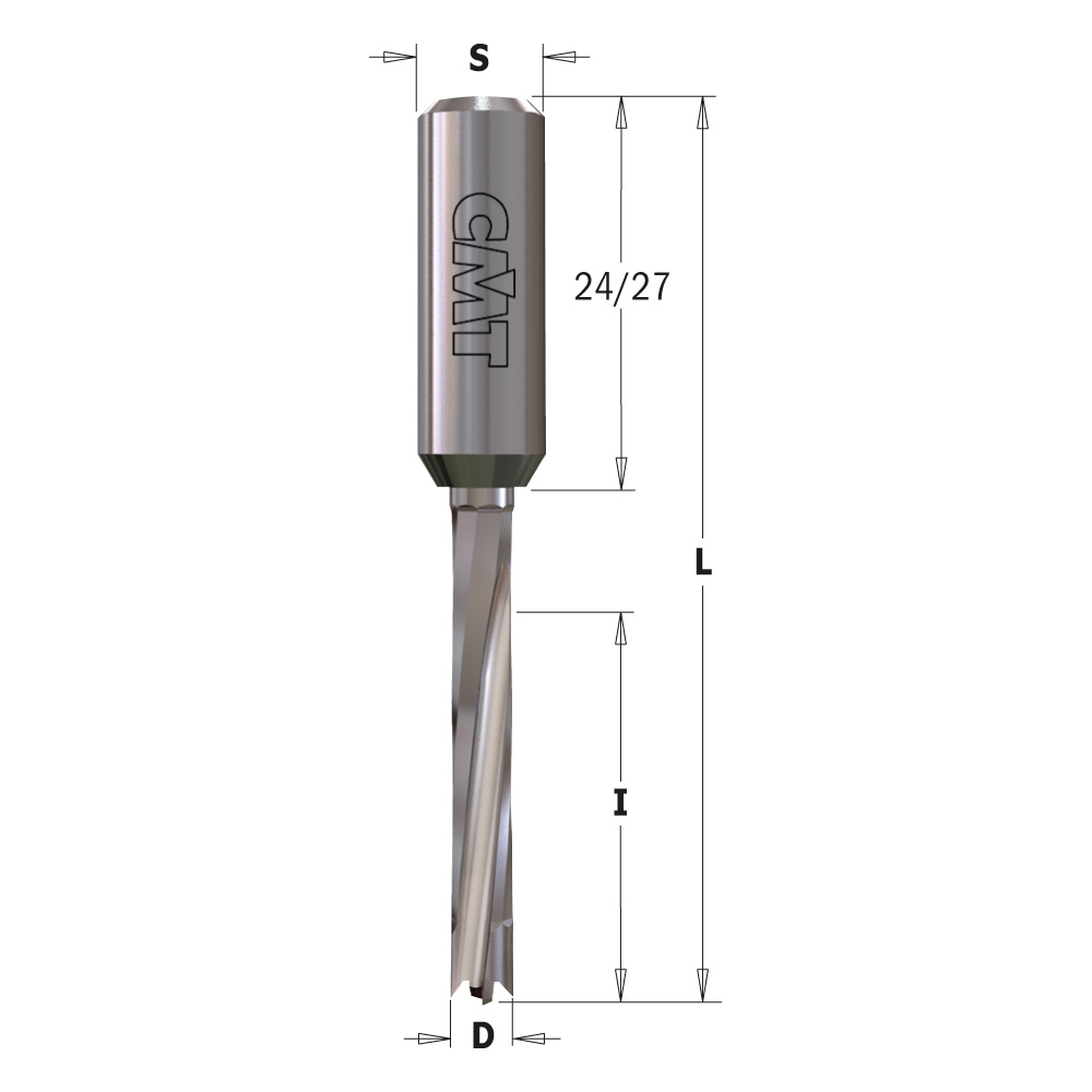 Coffret de forêts pour le bois CMT 311.100.72; 10x30x70 mm