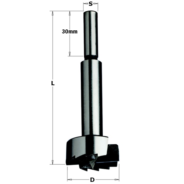 Mèche à bois CMT 537.993.31, RH