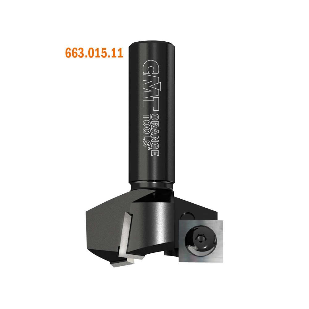 Mèche à bois CMT 663.015.11; S=12,7x38 mm; D=38 mm
