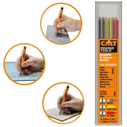 Crayon CMT PCL-3C; 6 unités