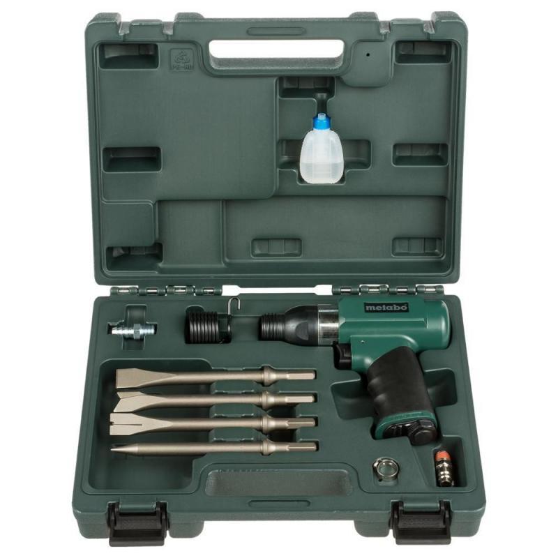 Ciseau pneumatique Metabo DMH 30 SET + 4 chicels