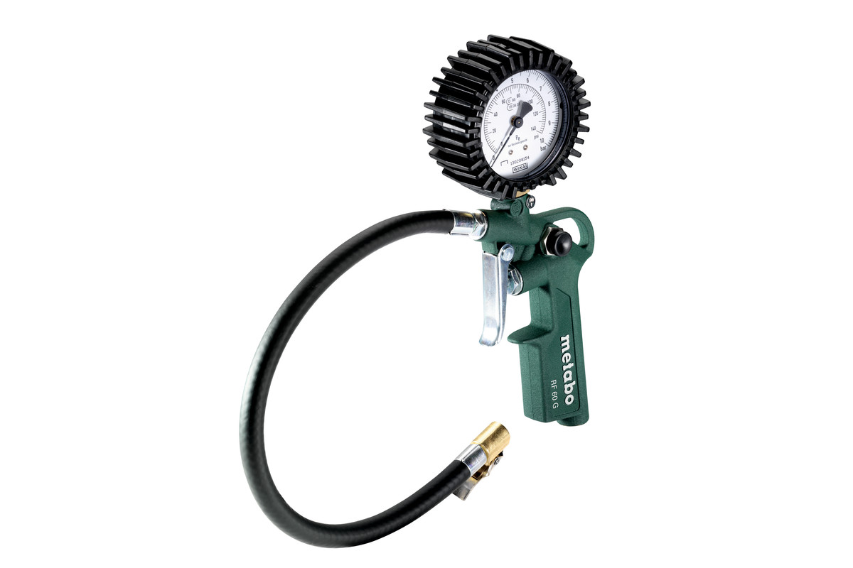 Soufflette à pneu avec manomètre Metabo RF 60 G