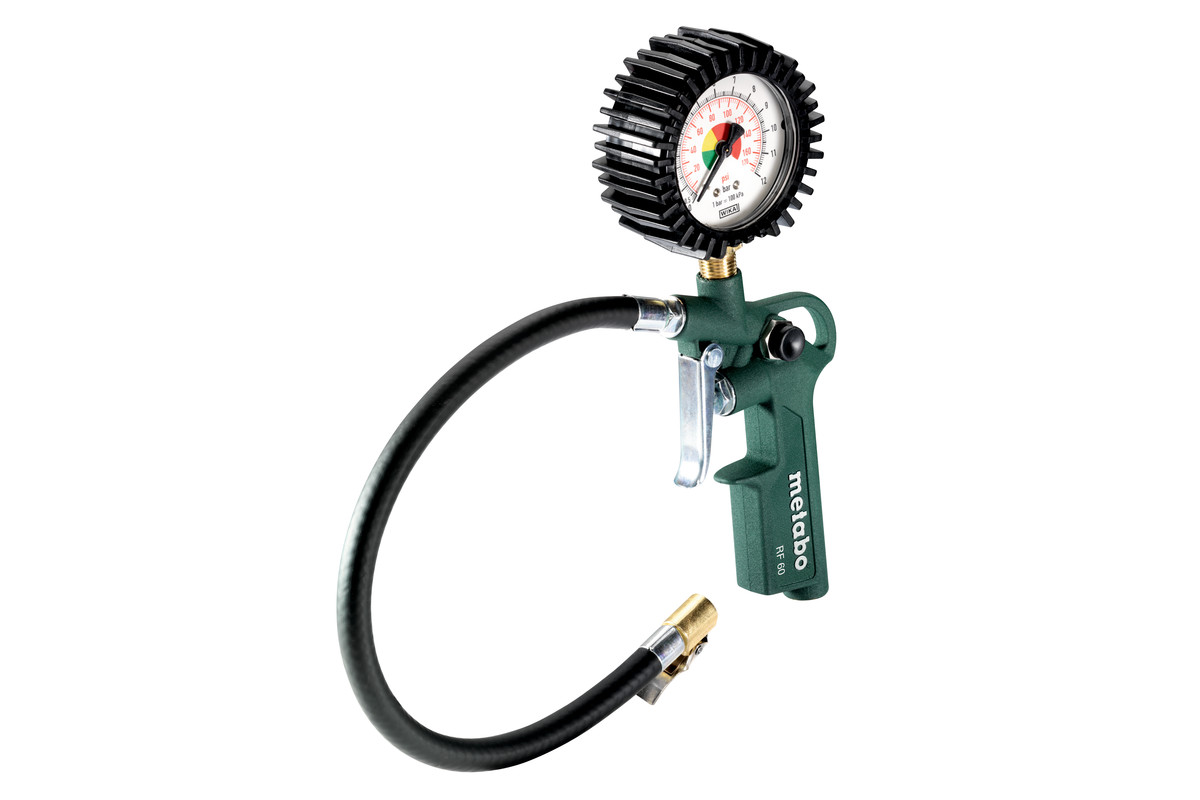 Soufflette à pneu avec manomètre Metabo RF 60