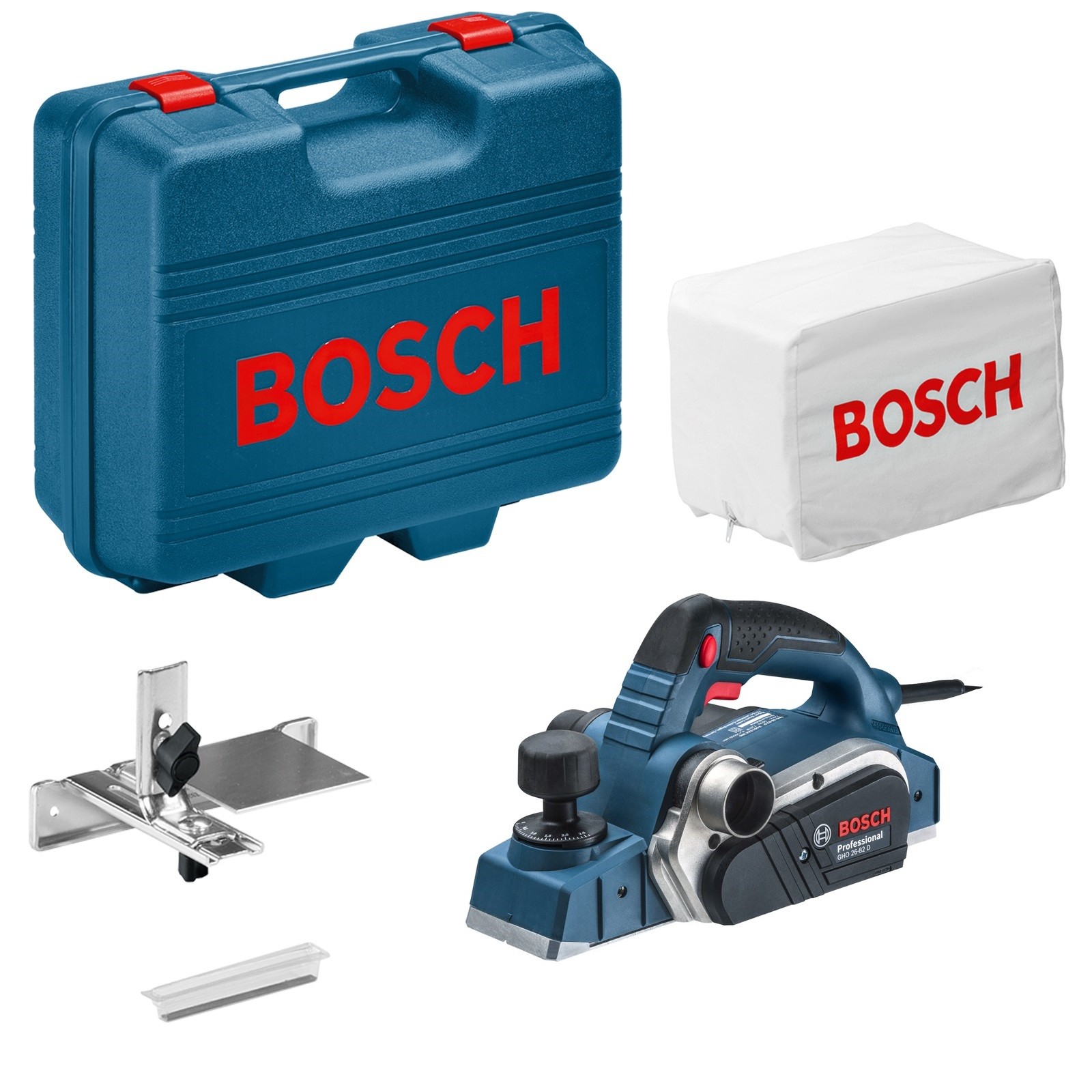 Rabot électrique Bosch GHO 26-82 D + Valise