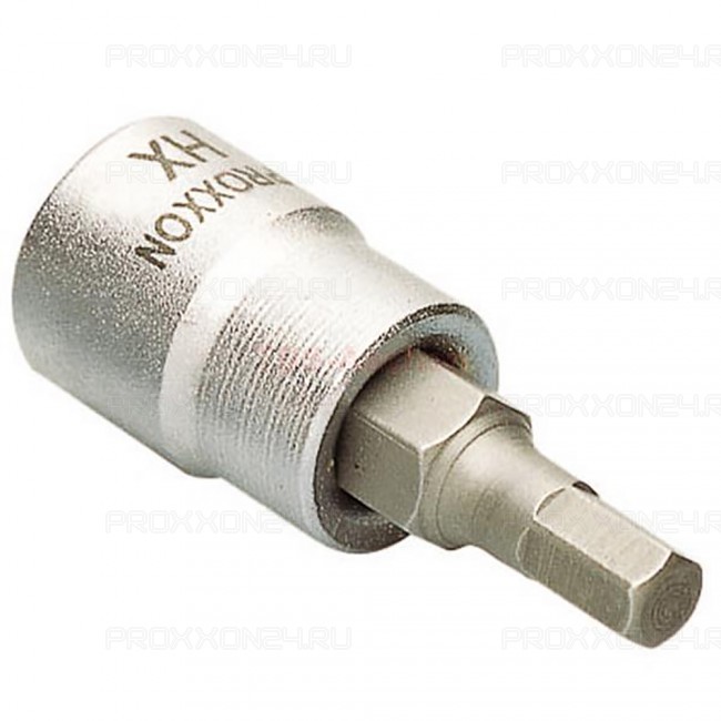 Prise avec tête Proxxon 23745; 1/4''; HX 4 mm; 33 mm
