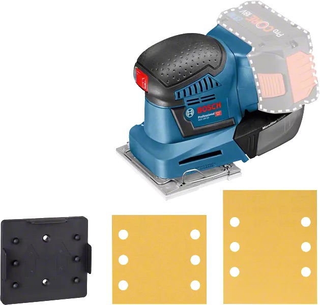 Ponceuse orbitale Bosch GSS 18 V-10 (sans batterie et chargeur)