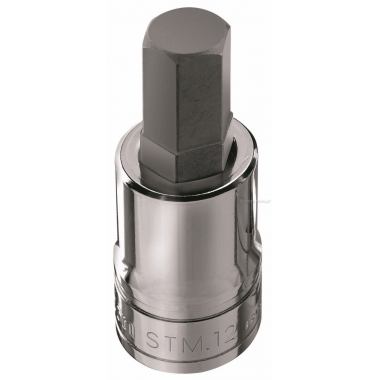 Prise avec tête Facom STM.12; HEX; 1/2''; 12 mm