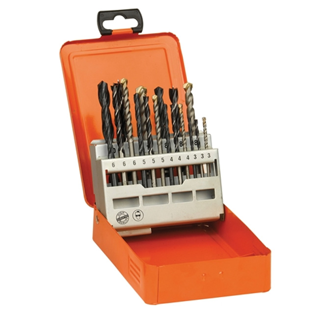 Ensemble de forets AEG 4932352463; 3-10 mm; 18 unités