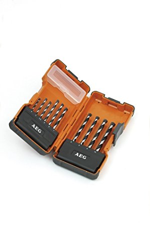 Jeu de forets pour maçonnerie AEG 4932352239; 4-9 mm; 10 unités