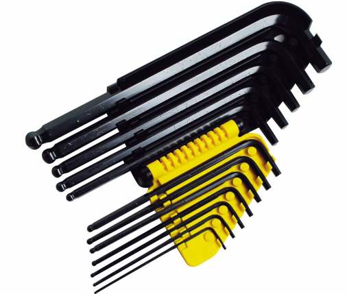 Clé hexagonale Stanley 0-69-257; 1/16''-3/8''; 12 unités