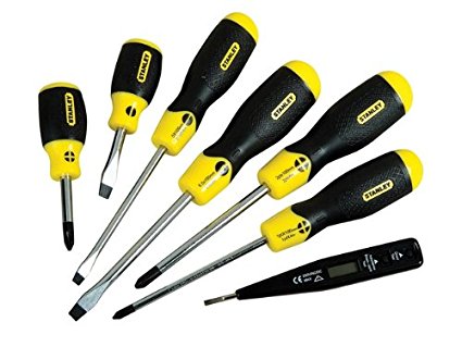 Ensemble de tournevis Stanley CUSHION GRIP; 7 unités