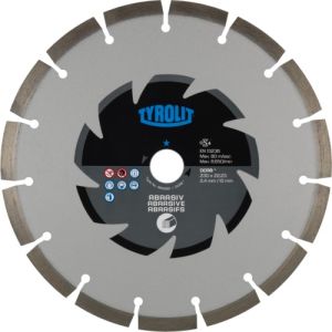 Disque à tronçonner diamanté Tyrolit 701934; 200x1,6x35 mm