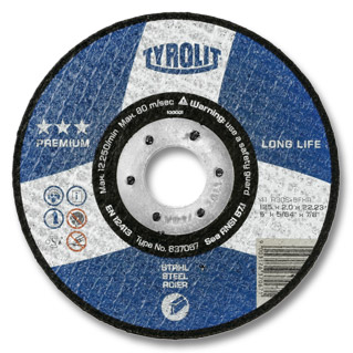 Disque abrasif Tyrolit 41N; 200 mm