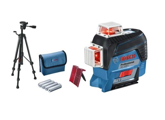 Niveau laser Bosch GLL 3-80 C + support BT 150