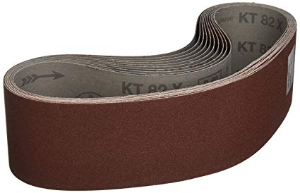 Ceinture de ponçage pour ponceuse à bande Femi; 100x1000 mm; K80; 10 unités