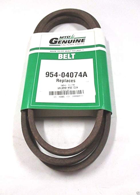 Courroie d'entraînement pour tracteurs de pelouse MTD 754-04074A