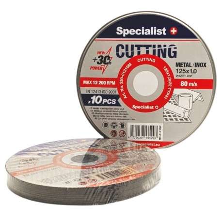Disque abrasif Specialist; 125x1x22 mm