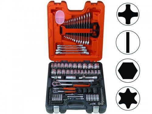 Ensemble d'outils Bahco S106; 106 unités