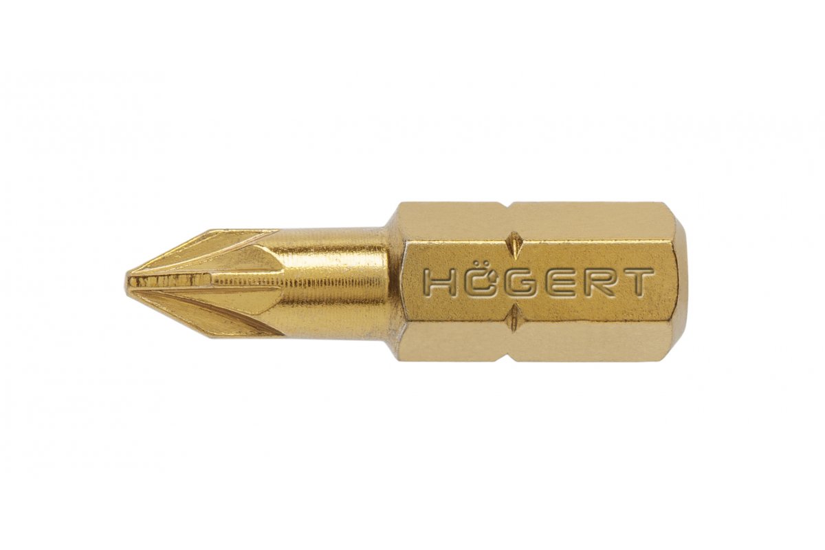 Peu de tournevis Hogert HT1S384; PZ1; 25 mm; 5 unités