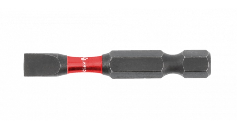 Peu de tournevis Hogert HT1S162; SL6; 1/4''; 50 mm; 2 unités