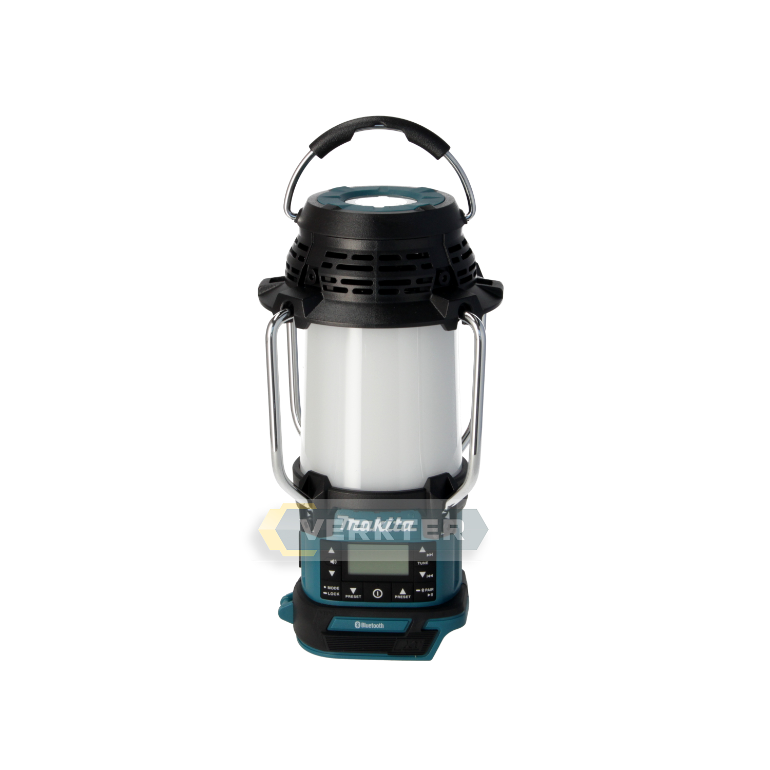 Radio sans fil avec lampe de poche Makita DMR057; 14,4/18 V (sans batterie et chargeur)