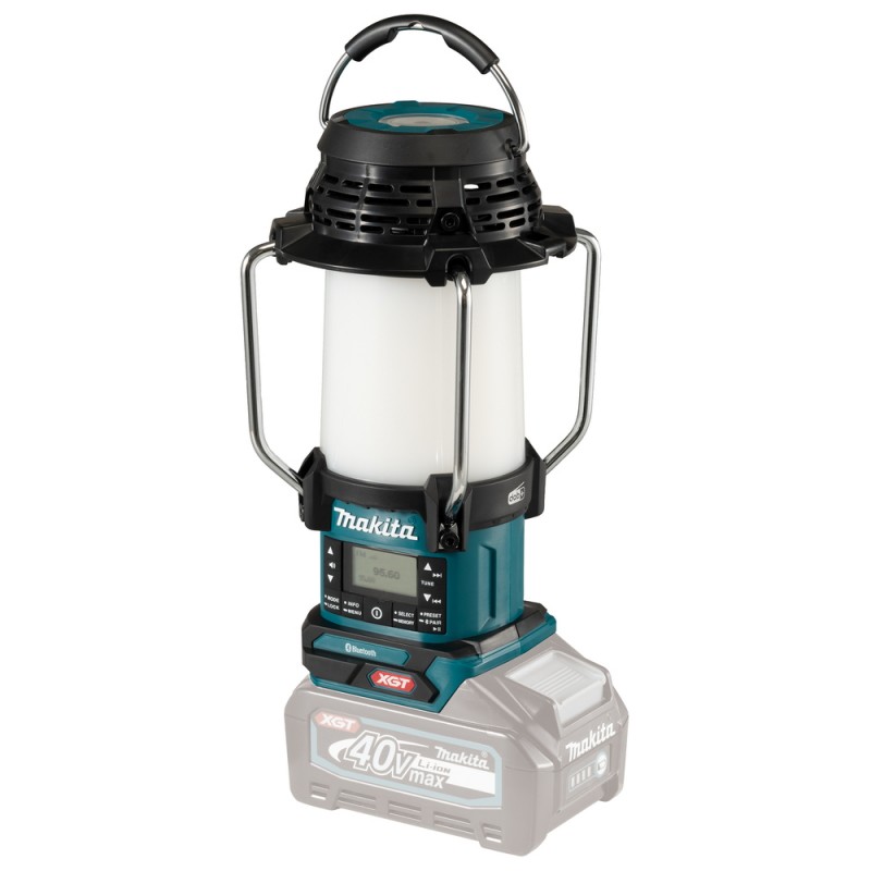 Radio sans fil avec lampe de poche Makita MR009GZ; 40 V (sans batterie et chargeur)