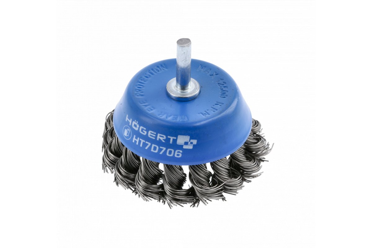Brosse conique Hogert HT7D706; 75 mm