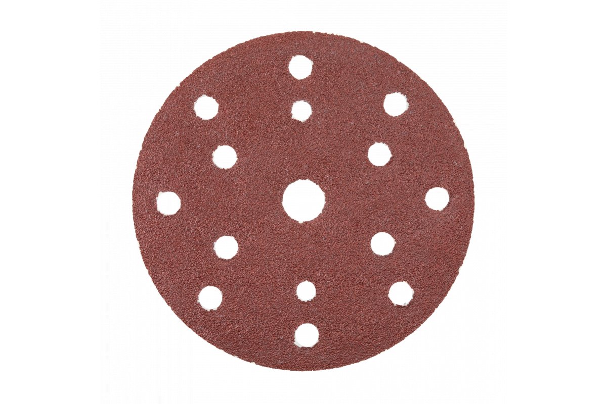 Papier de sable Hogert HT8D132; 150 mm; K80; 5 unités